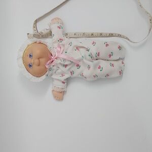 Vintage 1992 CABBAGE Patch Kid Small Baby Blond Hair Caucasian